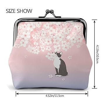 ★新作★がま口ポーチ・財布＊スーちゃん＆ハウス＆ねこ＊ハンドメイド＊ピンク系 ☆新作☆がま口ポーチ・財布＊スーちゃん＆ハウス＆ねこ